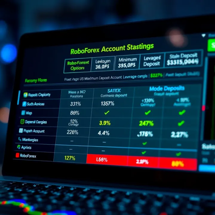 RoboForex Account Types for South African Traders RoboForex Account Types for South African Traders