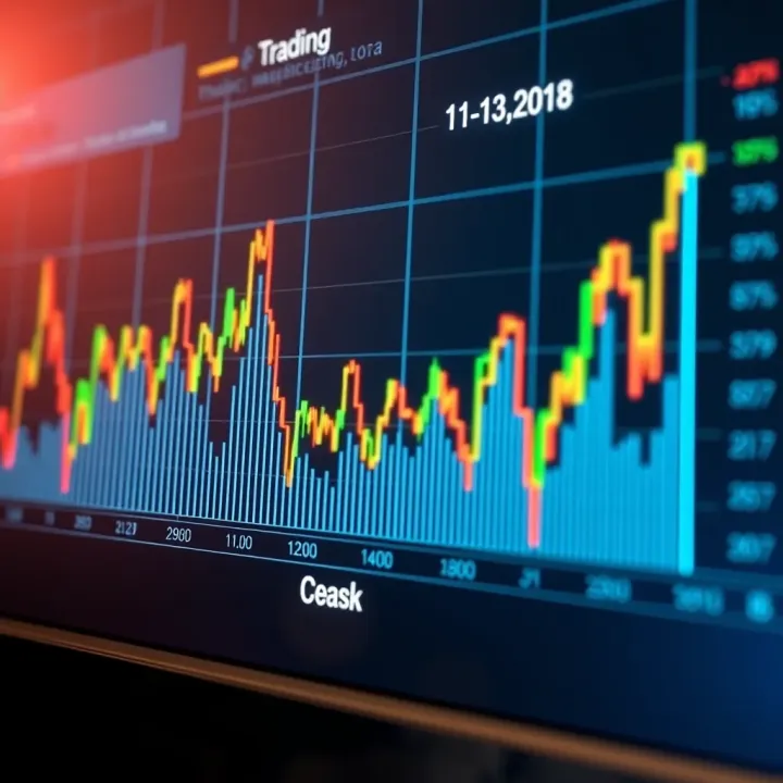 Sudden Spikes in Boom and Crash Trading Indices Graph showing sudden spikes in boom and crash trading indices highlighting market volatility
