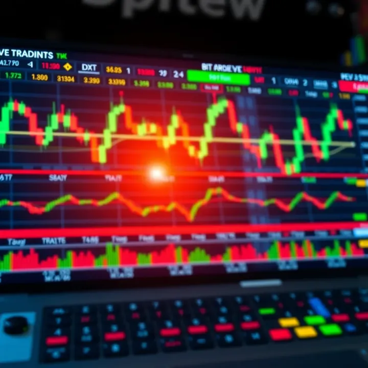 Trading platform interface displaying multiple technical indicators and forex currency pairs for analysis