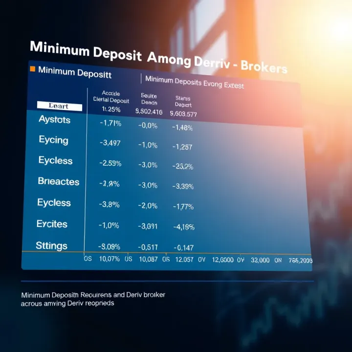 Minimum Deposit Requirements for Deriv Brokers