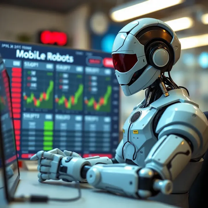 Key Features and Benefits of Mobile Trading Robots in South Africa Chart showing key features and benefits of mobile trading robots for South African markets