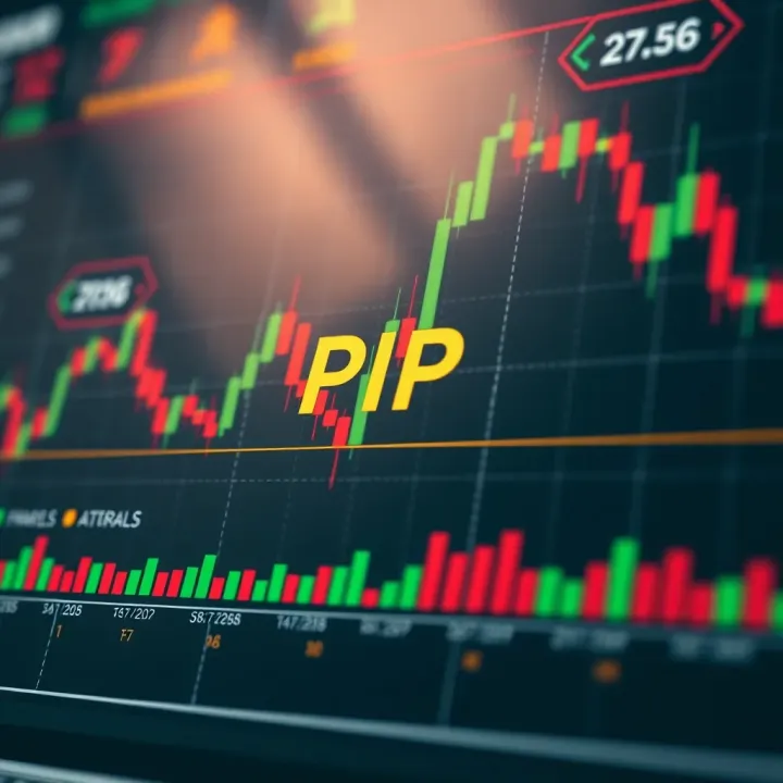 Diagram illustrating the concept of pips and how pip values vary in forex trading