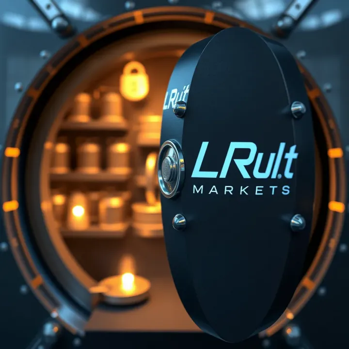 Secure vault symbolizing protection and trust in cryptocurrency trading